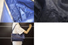 Authentic GIVENCHY Vintage Leather 2Way Shoulder Clutch Bag Purse Blue 8599M