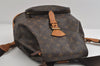 Authentic Louis Vuitton Monogram Montsouris GM Backpack M51135 LV 8600I