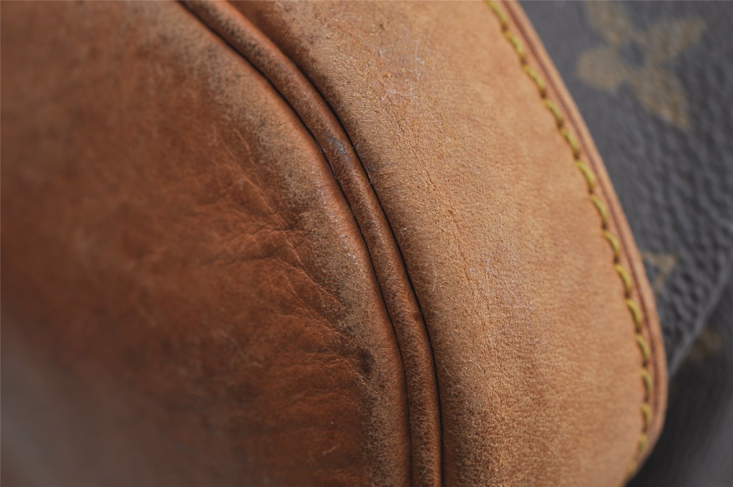 Authentic Louis Vuitton Monogram Montsouris GM Backpack M51135 LV 8600I