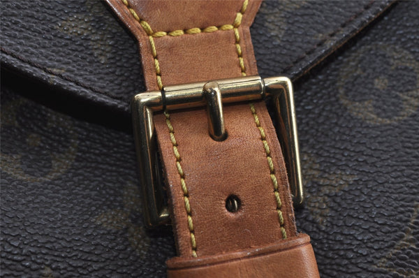 Authentic Louis Vuitton Monogram Montsouris GM Backpack M51135 LV 8600I