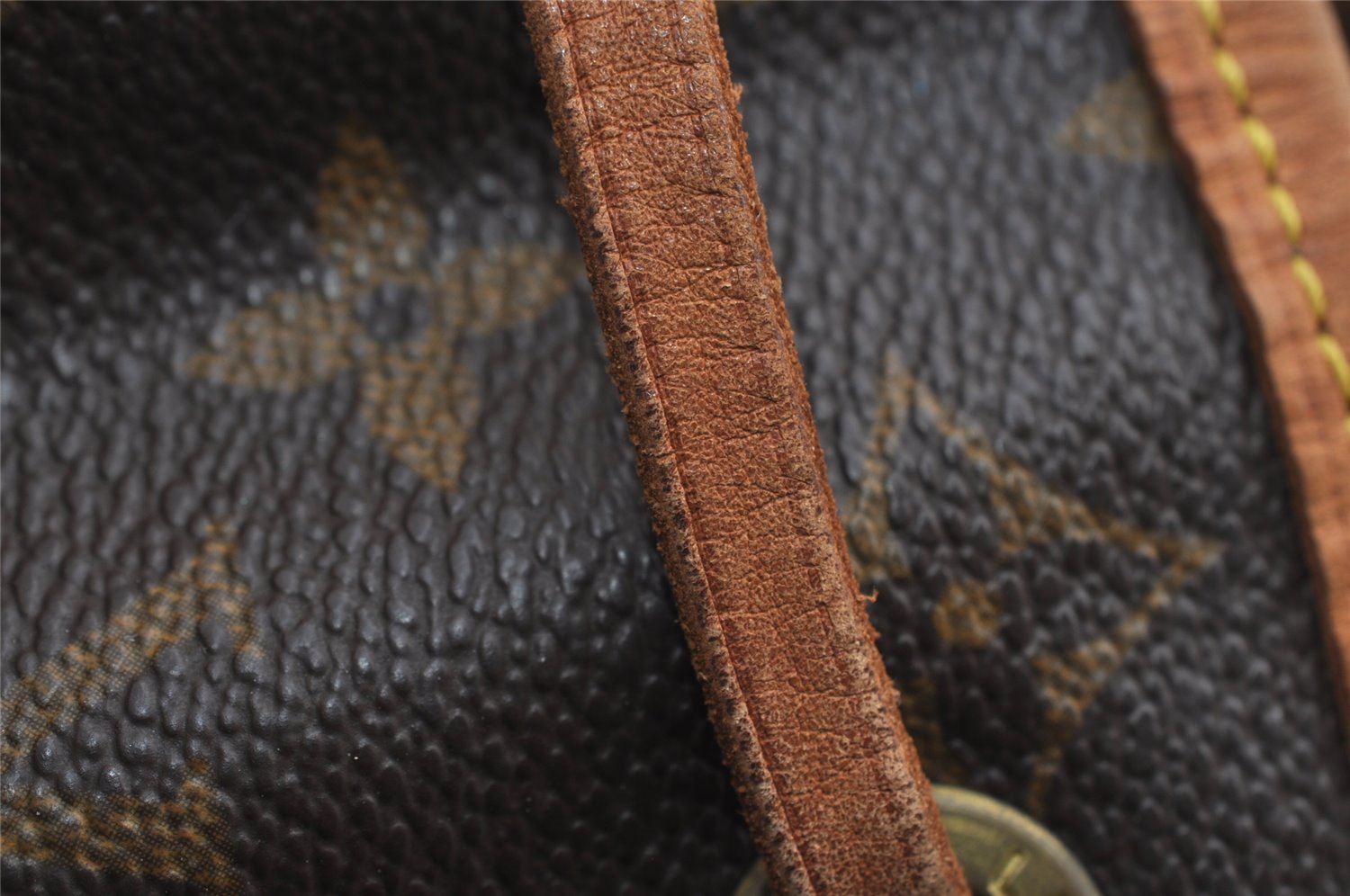 Authentic Louis Vuitton Monogram Montsouris GM Backpack M51135 LV 8600I