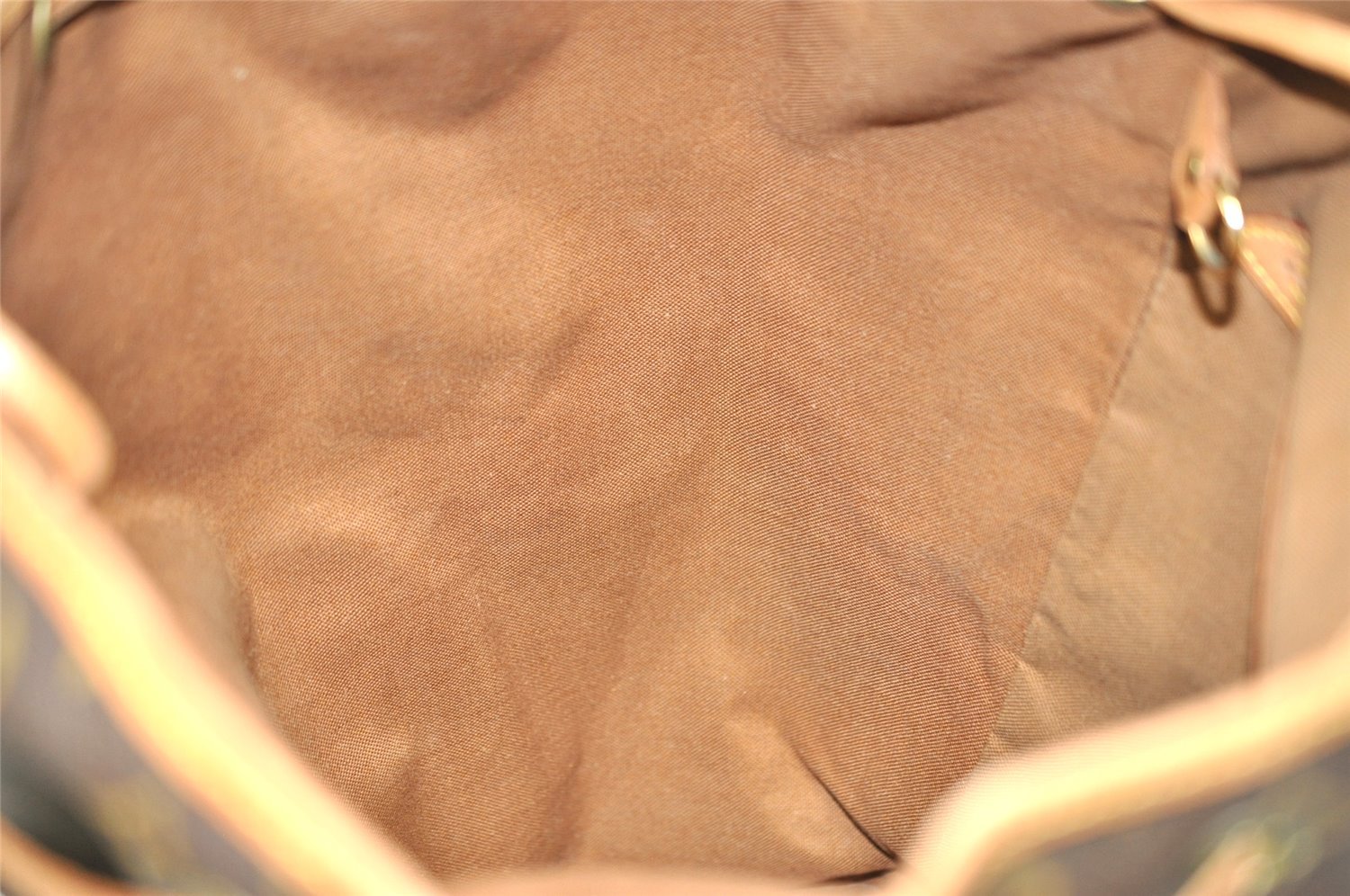 Authentic Louis Vuitton Monogram Montsouris GM Backpack M51135 LV 8600I