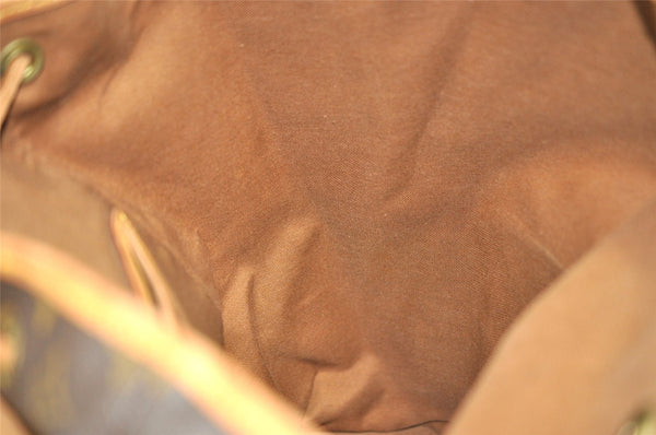 Authentic Louis Vuitton Monogram Montsouris GM Backpack M51135 LV 8600I