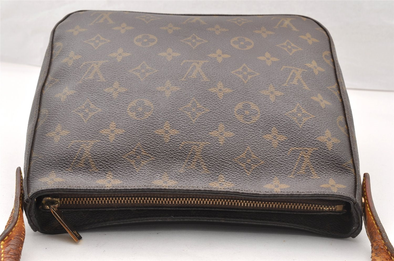 Authentic Louis Vuitton Monogram Looping MM Shoulder Bag M51146 LV 8601I