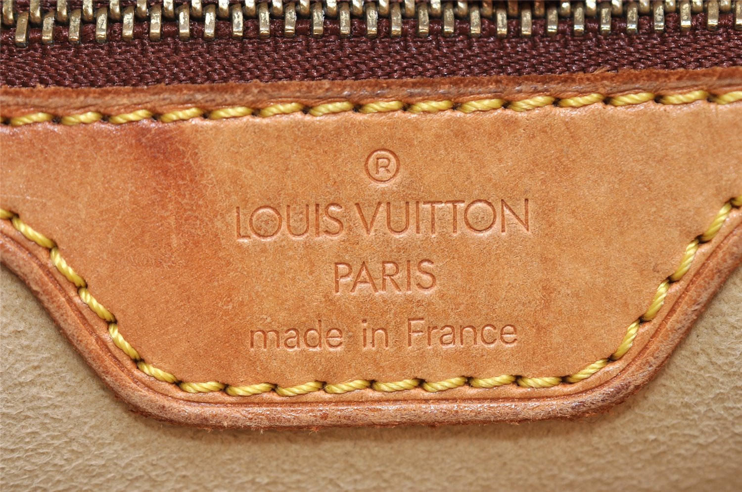 Authentic Louis Vuitton Monogram Looping MM Shoulder Bag M51146 LV 8601I