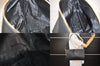 Authentic GIVENCHY Leather 2Way Shoulder Cross Body Clutch Bag Purse Black 8601M