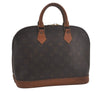 Authentic Louis Vuitton Monogram Alma Hand Bag Purse M51130 LV 8606I