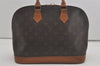 Authentic Louis Vuitton Monogram Alma Hand Bag Purse M51130 LV 8606I