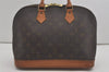 Authentic Louis Vuitton Monogram Alma Hand Bag Purse M51130 LV 8606I