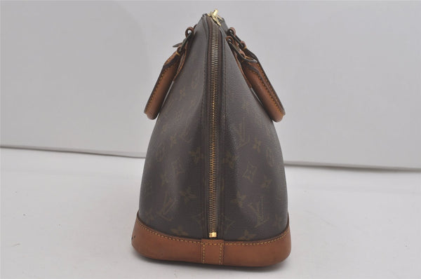 Authentic Louis Vuitton Monogram Alma Hand Bag Purse M51130 LV 8606I