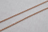 Authentic COACH Rhinestone Chain Pendant Necklace Pink Gold 8606J