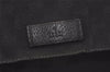 Authentic GUCCI Shoulder Cross Body Bag GG Canvas Leather 146236 Black 8608I
