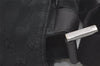 Authentic GUCCI Shoulder Cross Body Bag GG Canvas Leather 146236 Black 8608I