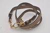 Authentic MIU MIU Ribbon Leather 2Way Shoulder Hand Bag Purse Brown 8609I