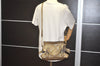 Authentic MIU MIU Ribbon Leather 2Way Shoulder Hand Bag Purse Brown 8609I