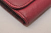 Authentic PRADA Vintage Saffiano Leather 6 Six Hooks Key Case Purse Pink 8609J