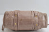 Authentic MIU MIU Vintage Leather 2Way Shoulder Hand Tote Bag Purse Pink 8610I