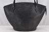 Auth Louis Vuitton Epi Saint Jacques Shopping Shoulder Bag Black M52262 LV 8611I