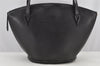 Auth Louis Vuitton Epi Saint Jacques Shopping Shoulder Bag Black M52262 LV 8611I