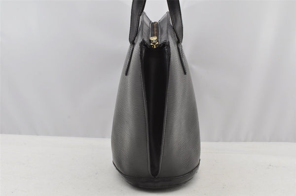 Auth Louis Vuitton Epi Saint Jacques Shopping Shoulder Bag Black M52262 LV 8611I