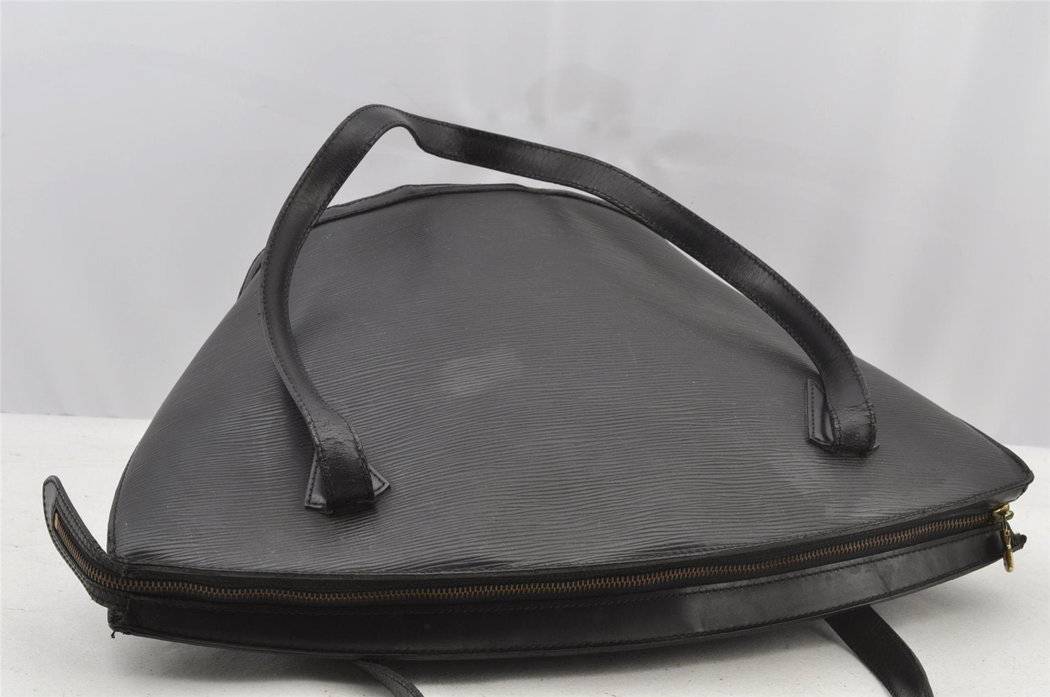 Auth Louis Vuitton Epi Saint Jacques Shopping Shoulder Bag Black M52262 LV 8611I