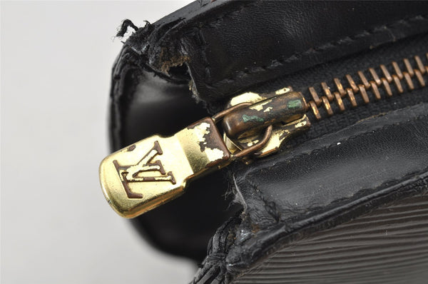 Auth Louis Vuitton Epi Saint Jacques Shopping Shoulder Bag Black M52262 LV 8611I