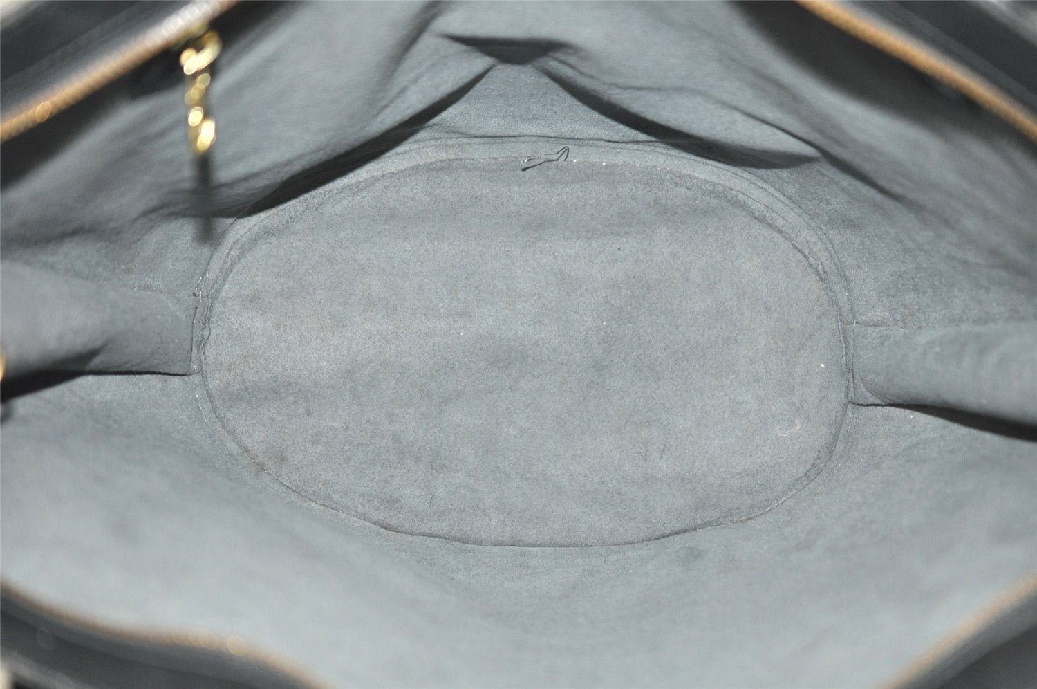 Auth Louis Vuitton Epi Saint Jacques Shopping Shoulder Bag Black M52262 LV 8611I