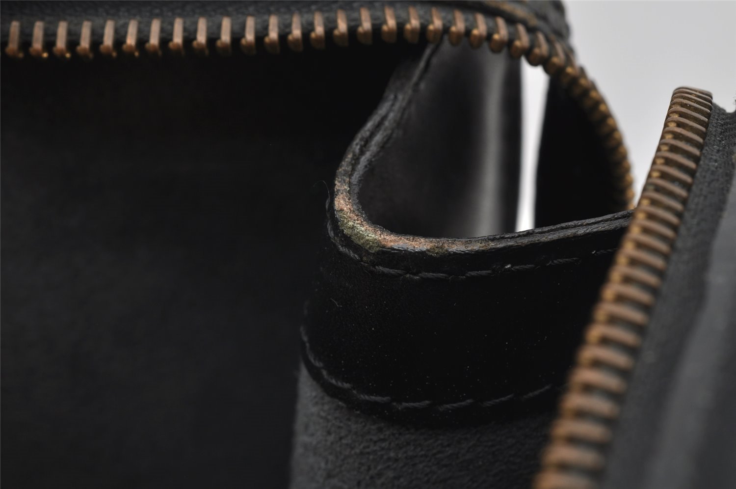 Auth Louis Vuitton Epi Saint Jacques Shopping Shoulder Bag Black M52262 LV 8611I