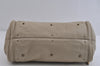 Authentic Chloe Paddington Vintage Leather Shoulder Hand Bag Purse Beige 8612I