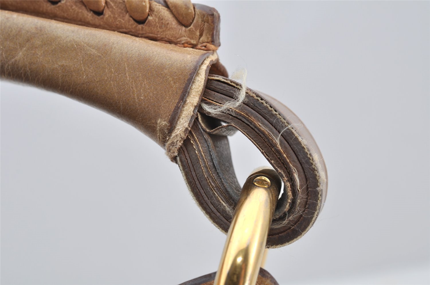 Authentic MIU MIU Vintage Matelasse Leather 2Way Shoulder Hand Bag Beige 8613I
