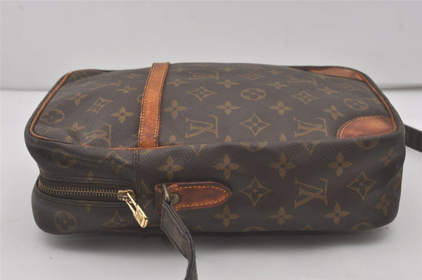 Authentic Louis Vuitton Monogram Danube MM Shoulder Cross Bag M45264 LV 8615I