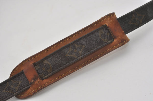 Authentic Louis Vuitton Monogram Danube MM Shoulder Cross Bag M45264 LV 8615I