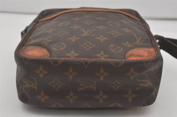 Authentic Louis Vuitton Monogram Danube MM Shoulder Cross Bag M45264 LV 8615I