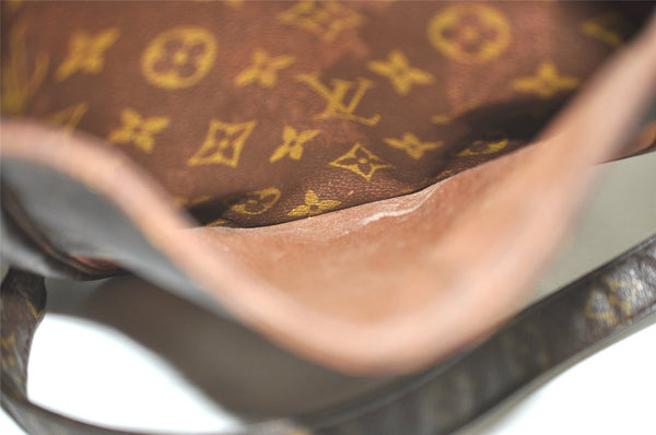 Authentic Louis Vuitton Monogram Danube MM Shoulder Cross Bag M45264 LV 8615I