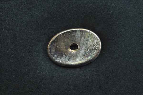 Authentic GUCCI Vintage Chain Shoulder Bag Purse Suede Green 8617I