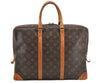 Authentic Louis Vuitton Monogram Porte Documents Voyage M53361 Briefcase 8626I