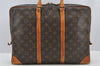 Authentic Louis Vuitton Monogram Porte Documents Voyage M53361 Briefcase 8626I