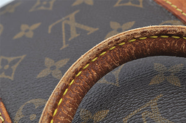 Authentic Louis Vuitton Monogram Porte Documents Voyage M53361 Briefcase 8626I