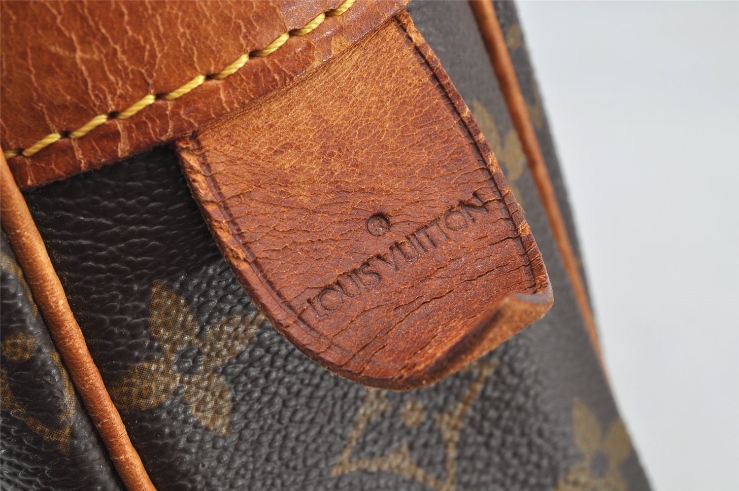 Authentic Louis Vuitton Monogram Porte Documents Voyage M53361 Briefcase 8626I