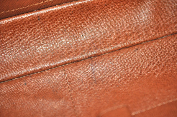 Authentic Louis Vuitton Monogram Porte Documents Voyage M53361 Briefcase 8626I