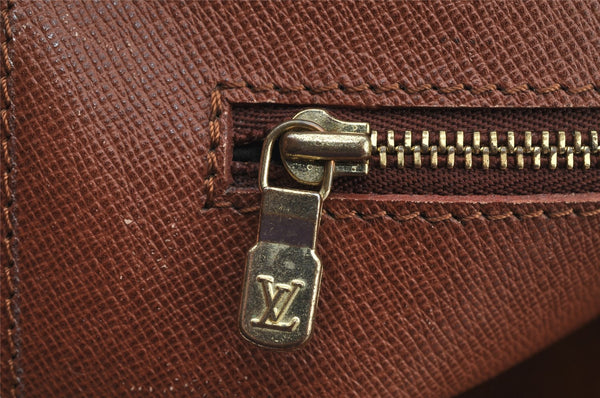 Authentic Louis Vuitton Monogram Porte Documents Voyage M53361 Briefcase 8626I