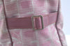 Authentic CHANEL New Travel Line Shoulder Tote Bag Nylon Leather Pink 8627I