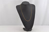 Authentic NINA RICCI Vintage Chain Necklace Gold 8627J