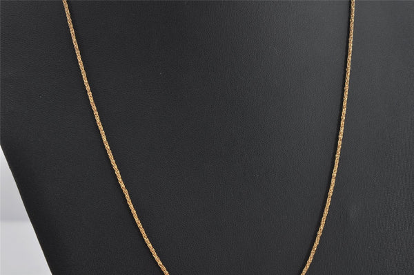 Authentic NINA RICCI Vintage Chain Necklace Gold 8627J