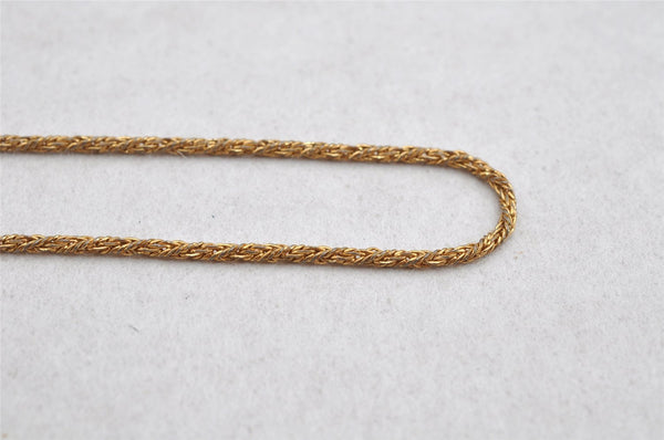 Authentic NINA RICCI Vintage Chain Necklace Gold 8627J