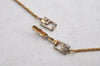 Authentic NINA RICCI Vintage Chain Necklace Gold 8627J