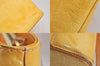 Authentic Louis Vuitton Vernis Houston Shoulder Hand Bag Yellow M91055 LV 8628M