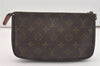 Authentic Louis Vuitton Monogram Pochette Accessoires Pouch M51980 LV Junk 8629I