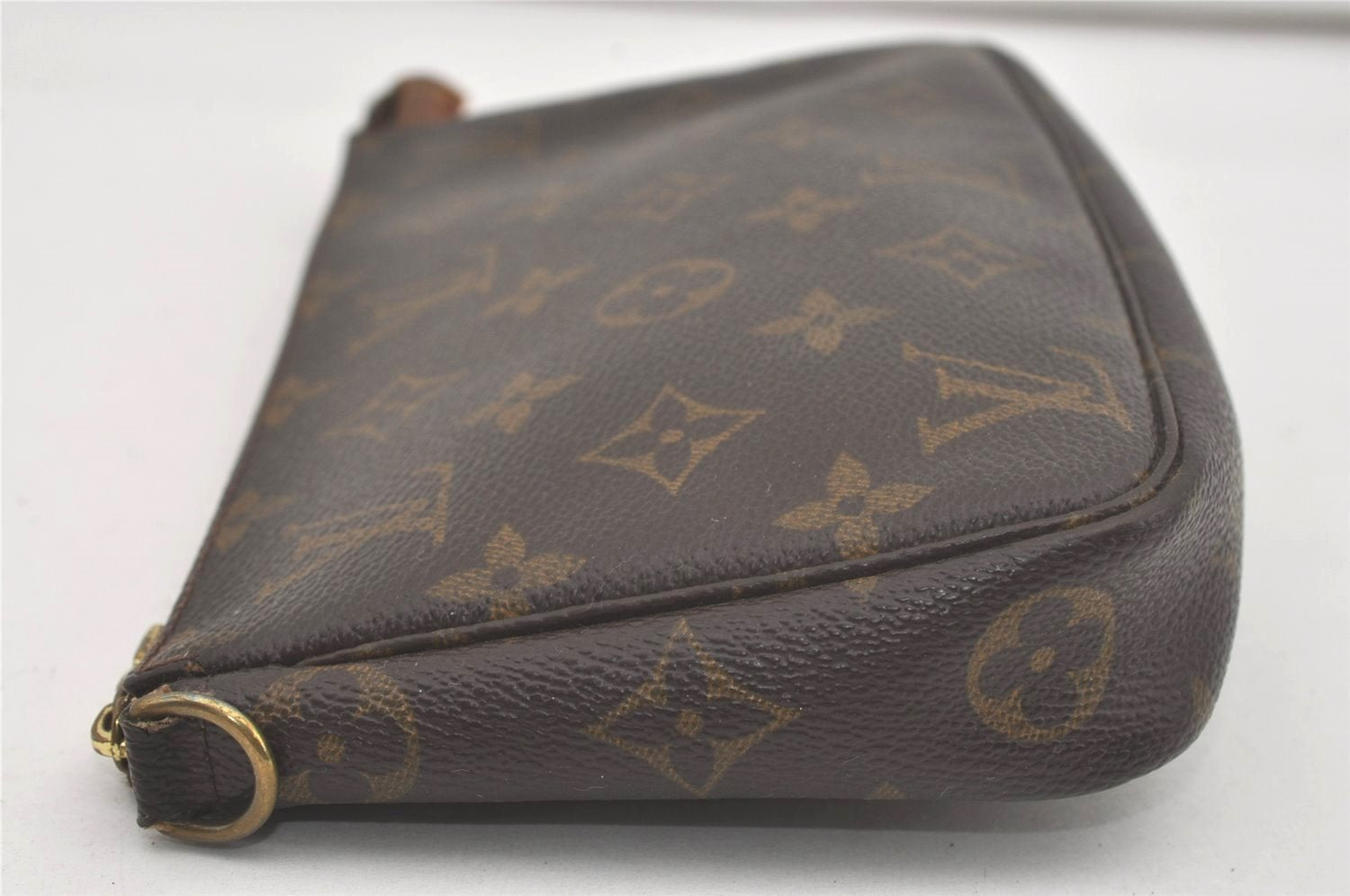 Authentic Louis Vuitton Monogram Pochette Accessoires Pouch M51980 LV Junk 8629I