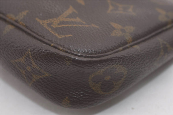 Authentic Louis Vuitton Monogram Pochette Accessoires Pouch M51980 LV Junk 8629I